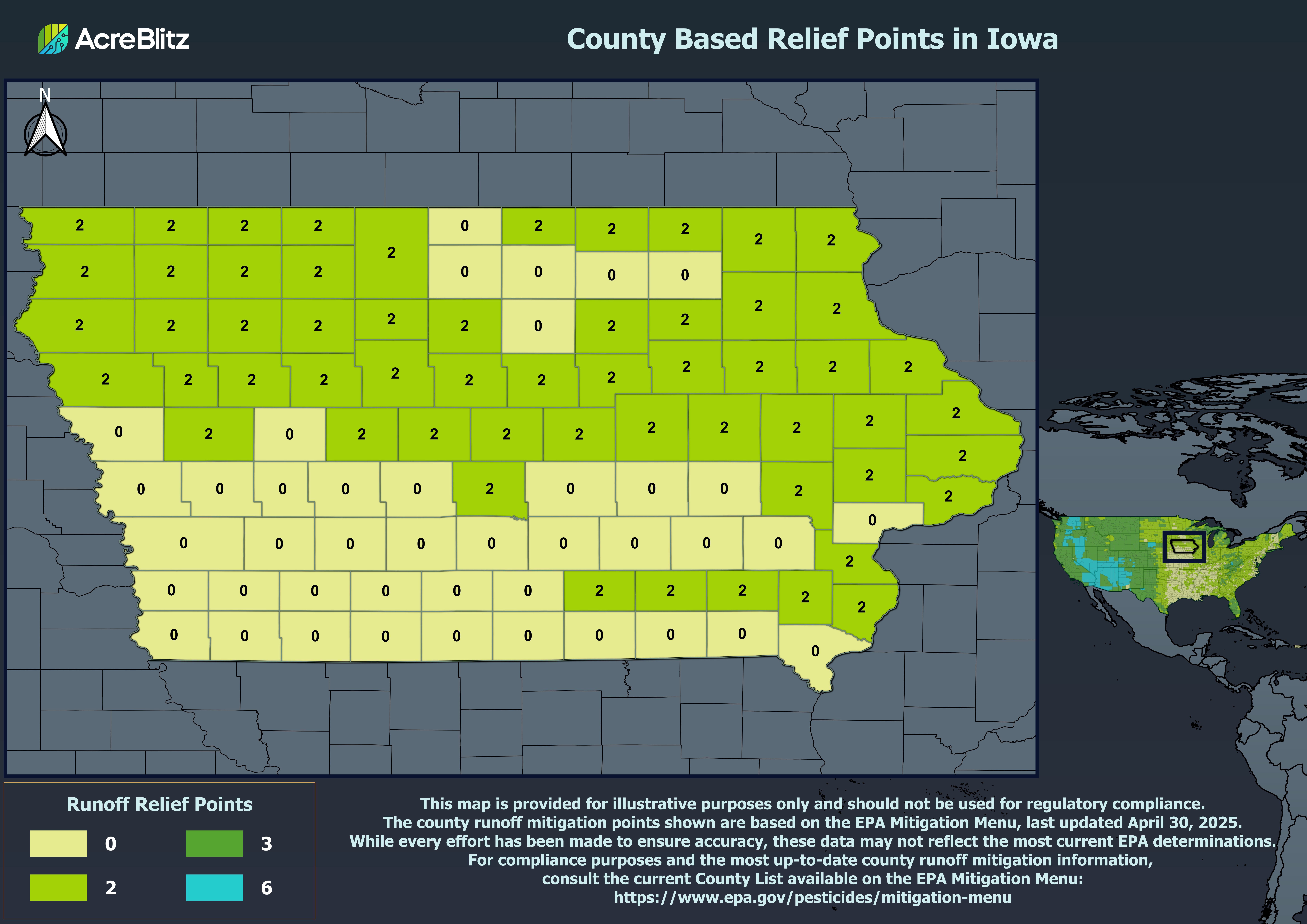 What Are County Runoff Relief Points?