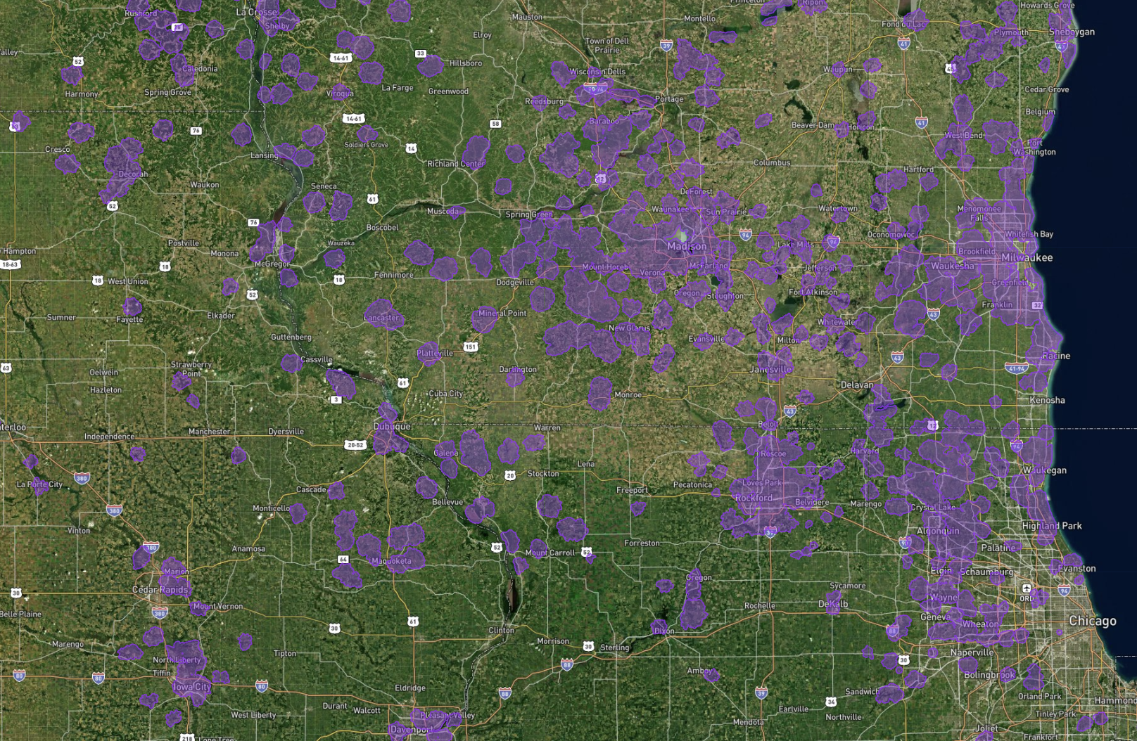 Isocycloseram PULA Map