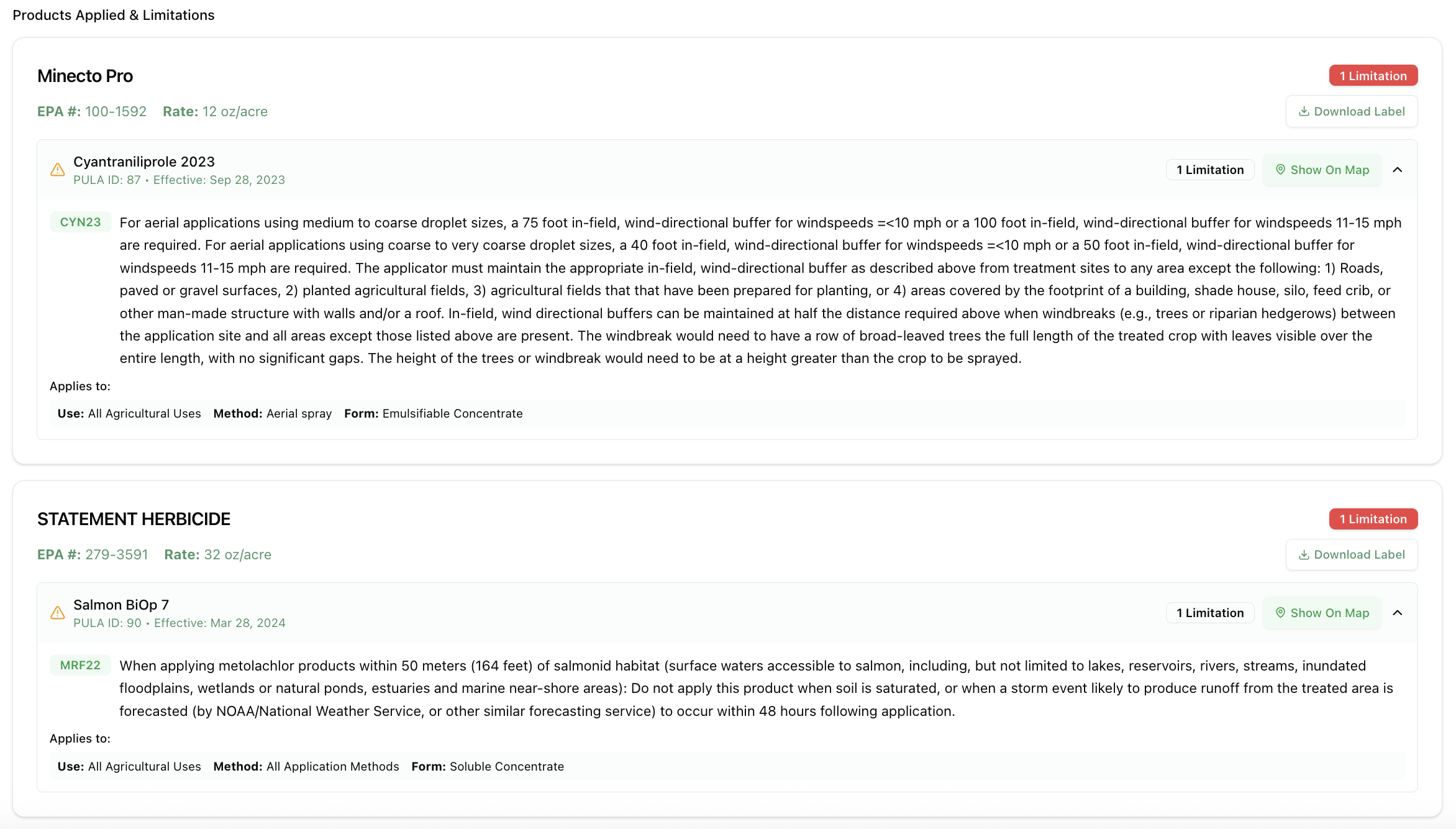 Detailed PULA Information